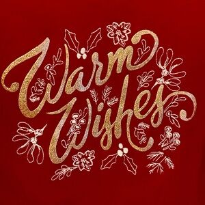 Women's Red Long Sleeve Top